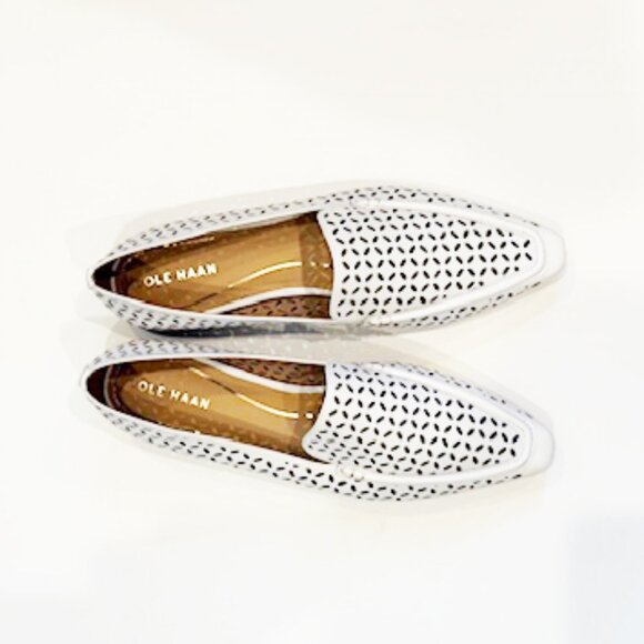 Cole Haan Women's Chantal Loafers, Never Worn, White, Size 10.5 Medium - Picture 4 of 6